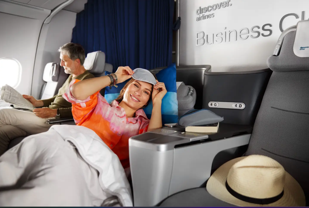 Discover Airlines Business Class: Luxus und Komfort für besondere Anlässe