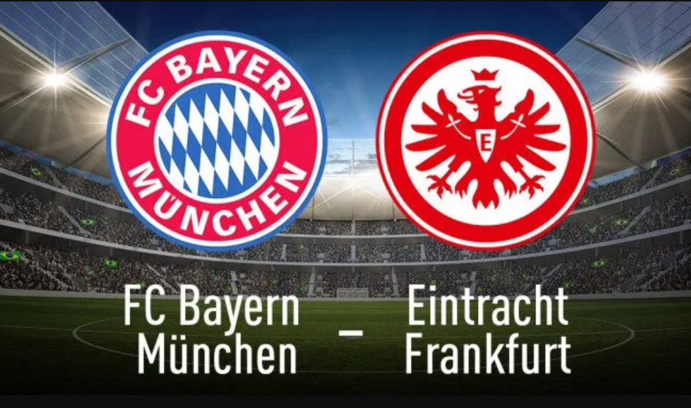 Aufstellungen und Teilnehmer: Eintracht Frankfurt gegen FC Bayern München